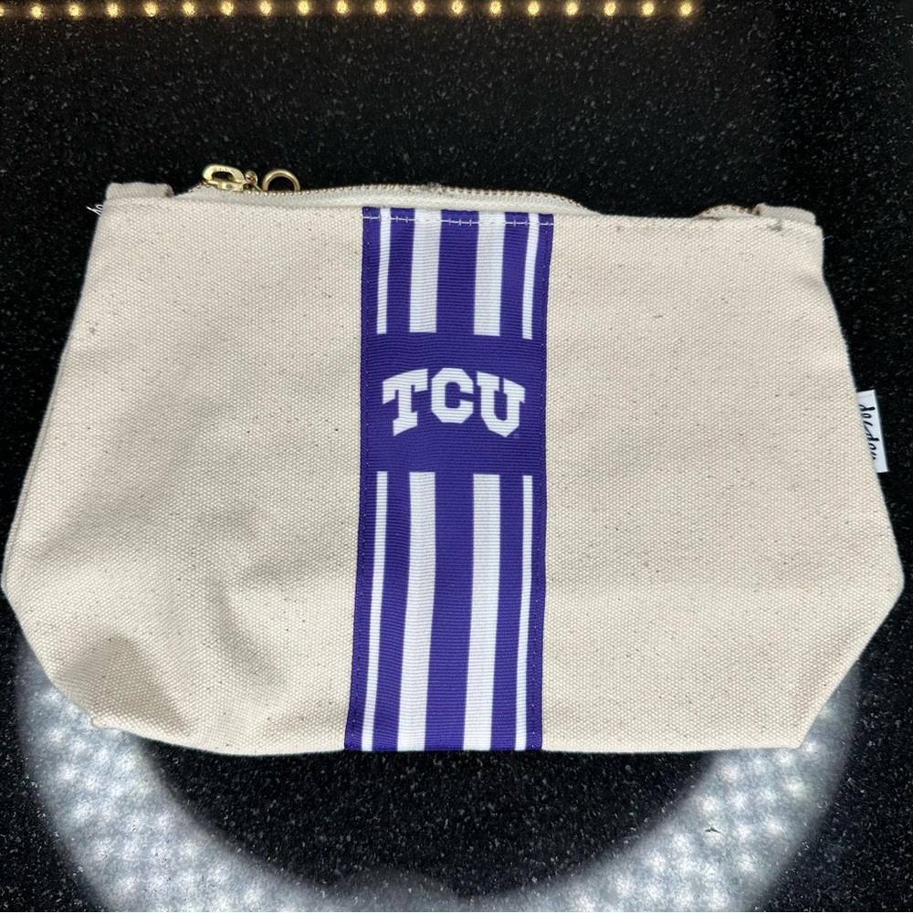 TCU Desden Canvas Pouch